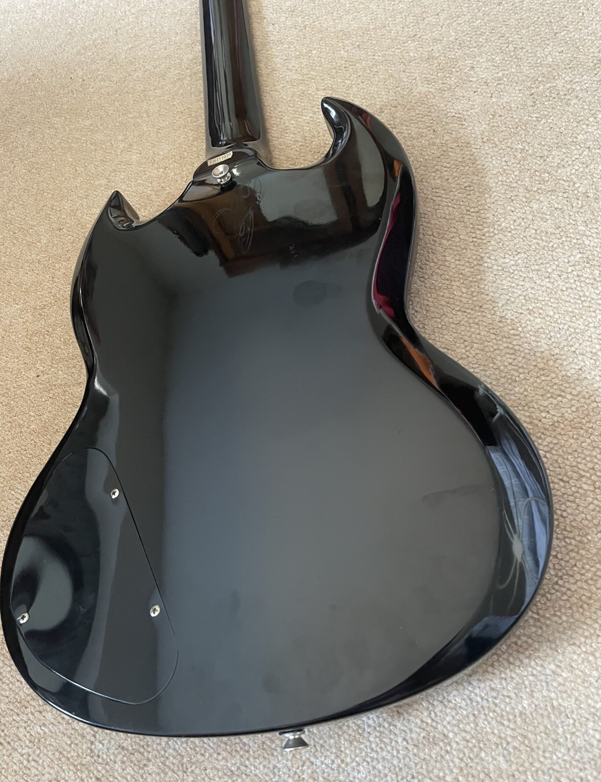 Vintage VS6 ReIssued Electric Guitar ~ Boulevard Black - Image 7