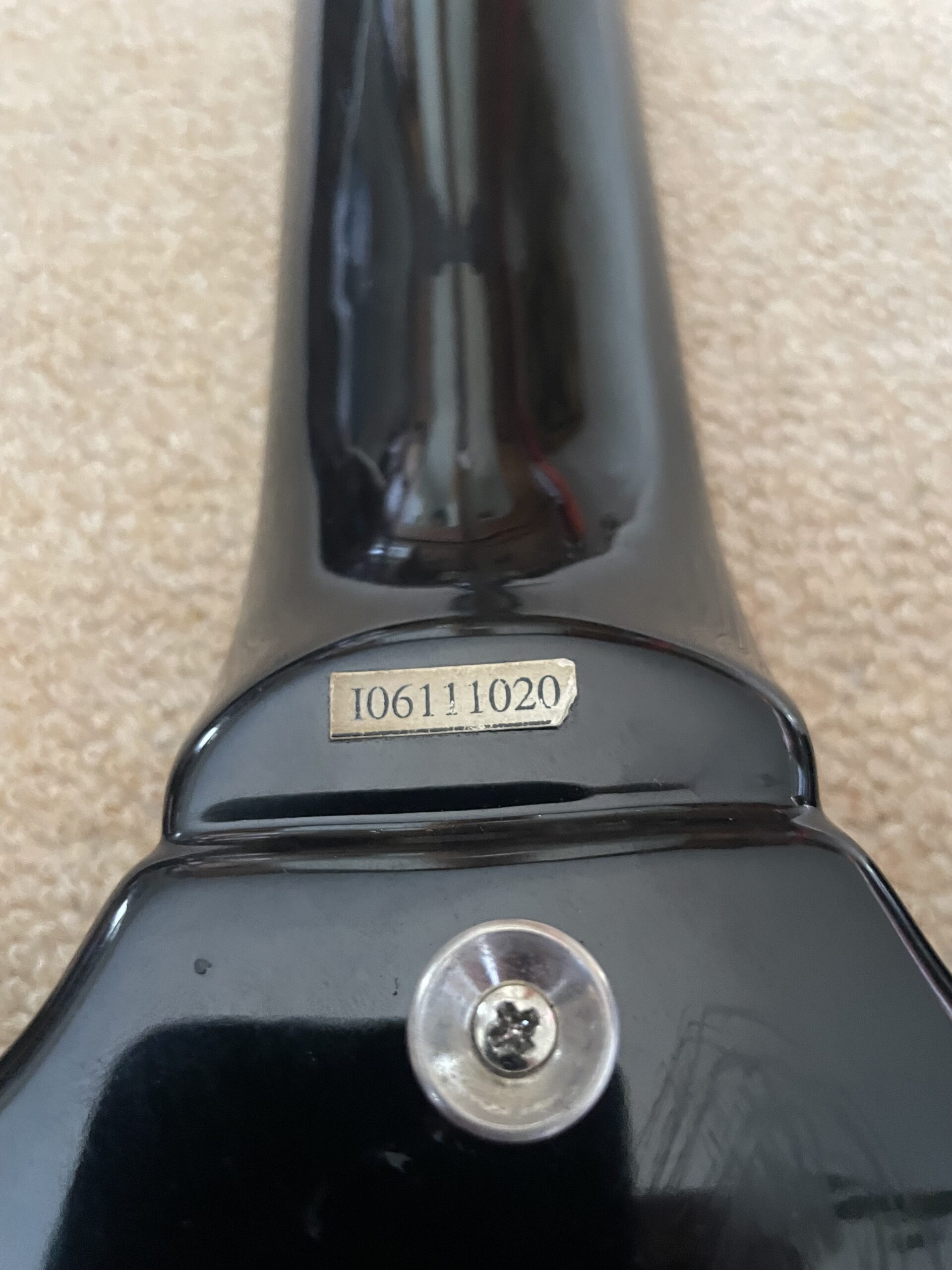 Vintage VS6 ReIssued Electric Guitar ~ Boulevard Black - Image 9