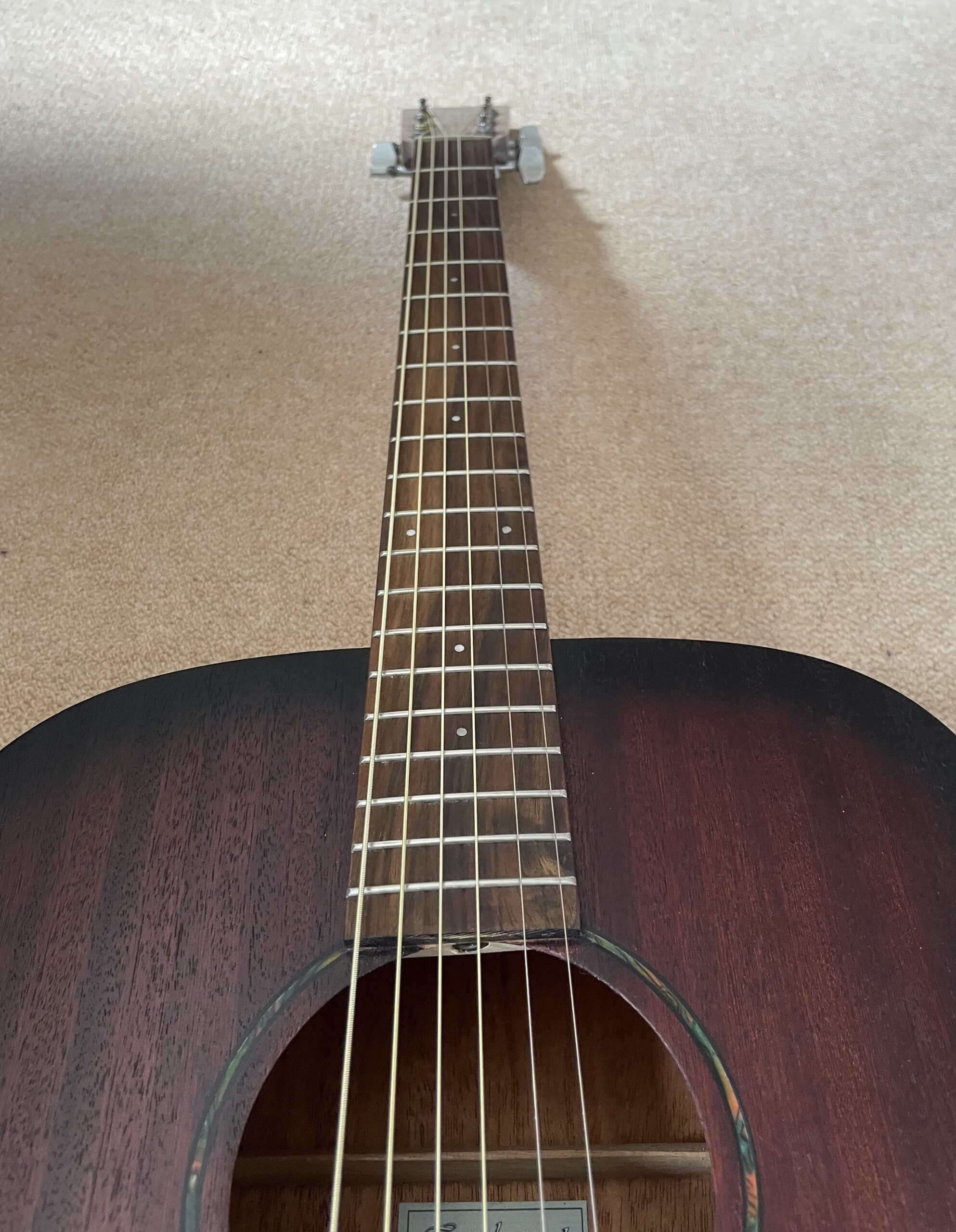 Tanglewood TWCR D Crossroads Dreadnought Acoustic, Whiskey Burst - Image 4