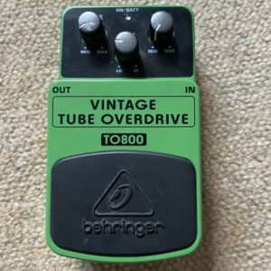 Behringer TO800 Vintage Tube Overdrive Pedal