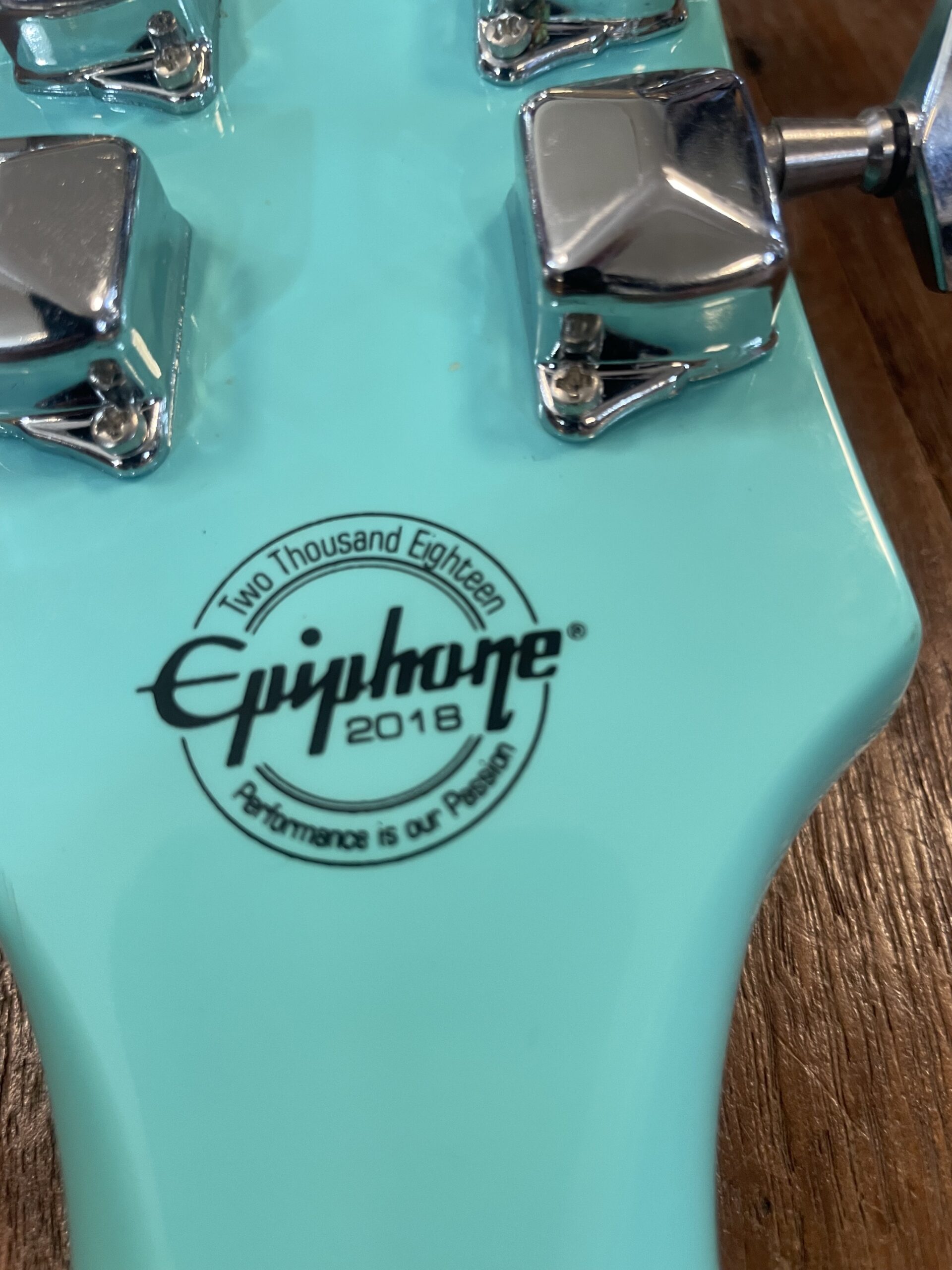 Epiphone Les Paul SL 2018 sea foam green - Image 8