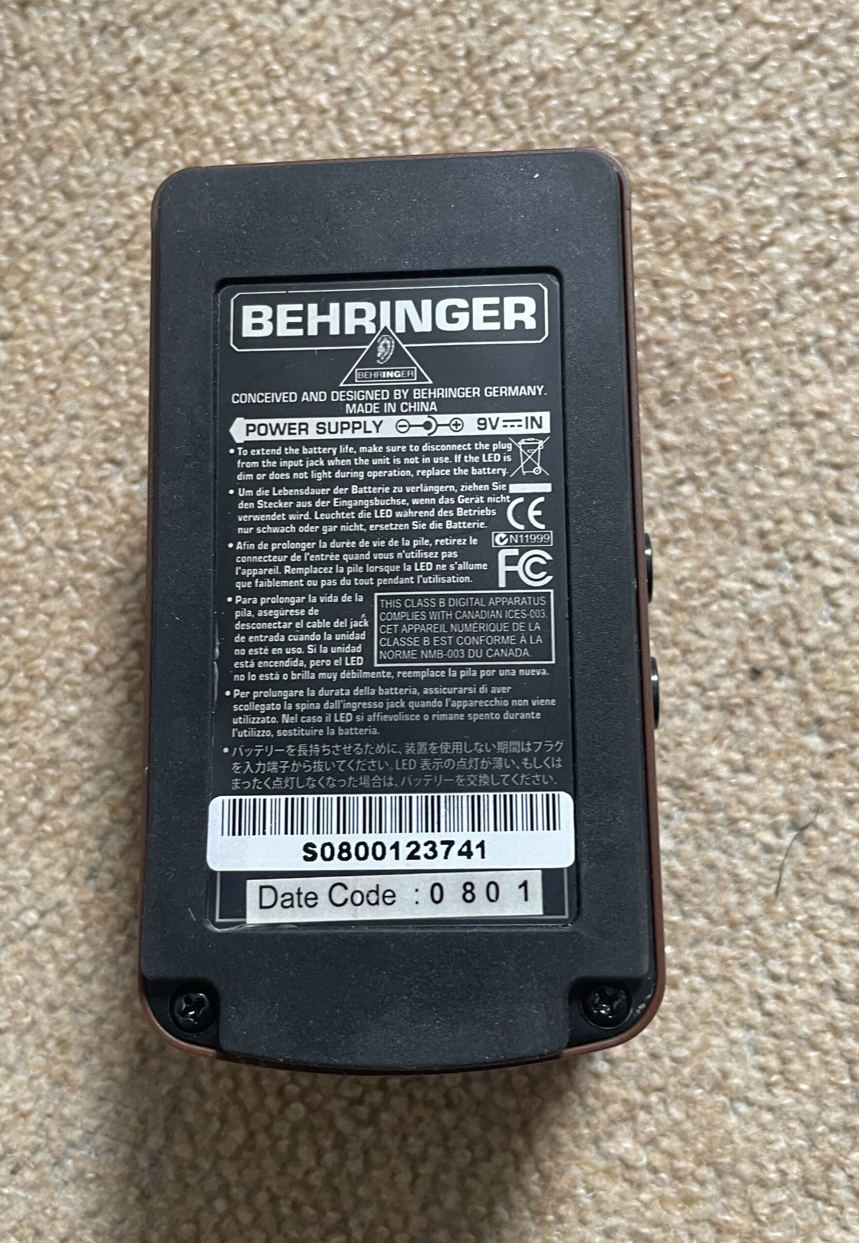 Behringer Ultra Acoustic Modeler AM400 - Image 3