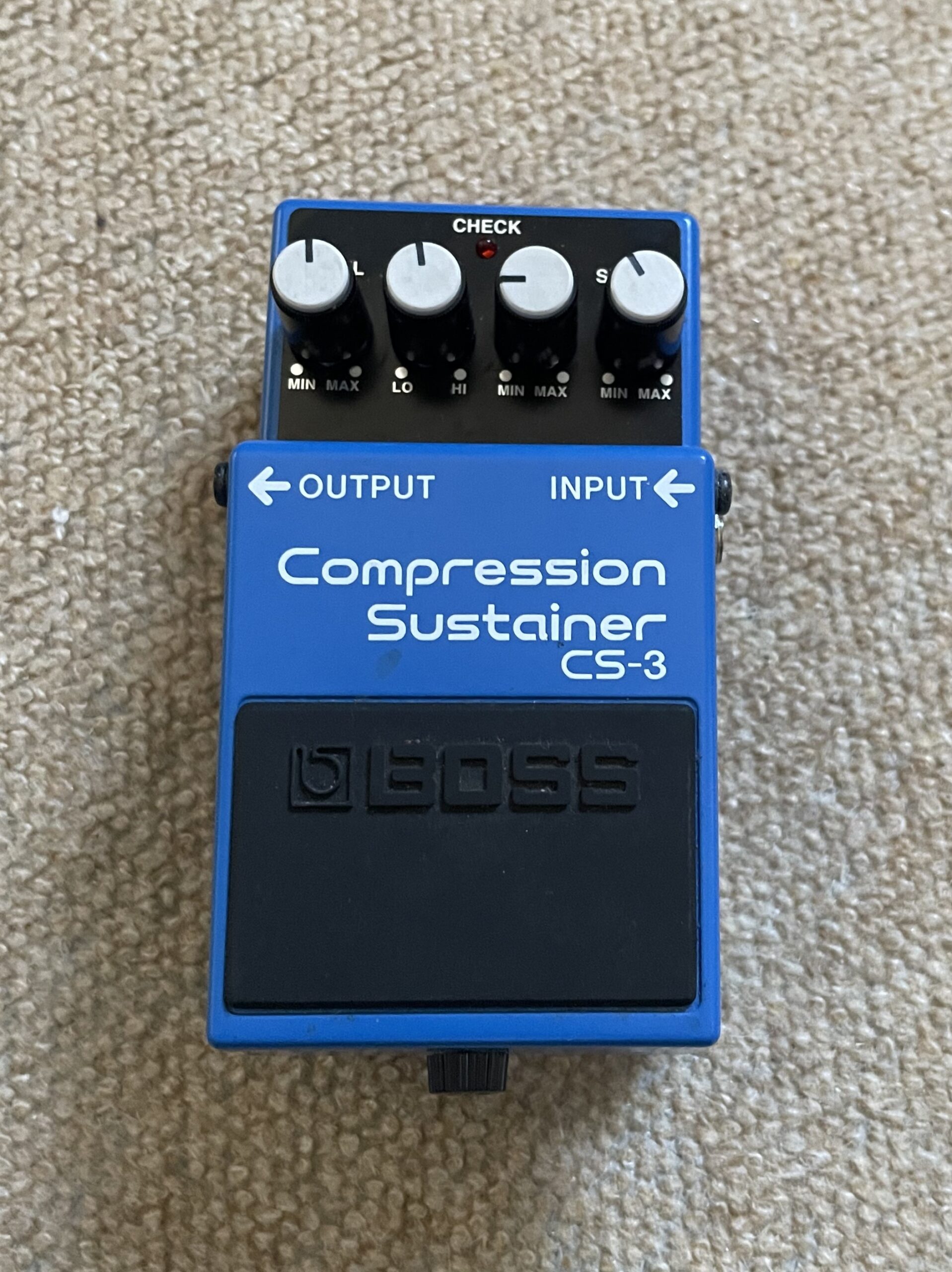 BOSS CS-3 Compressor/Sustain Pedal