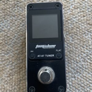 TOM'SLINE Mini Foot-operated Guitar Effects Pedal Tuner