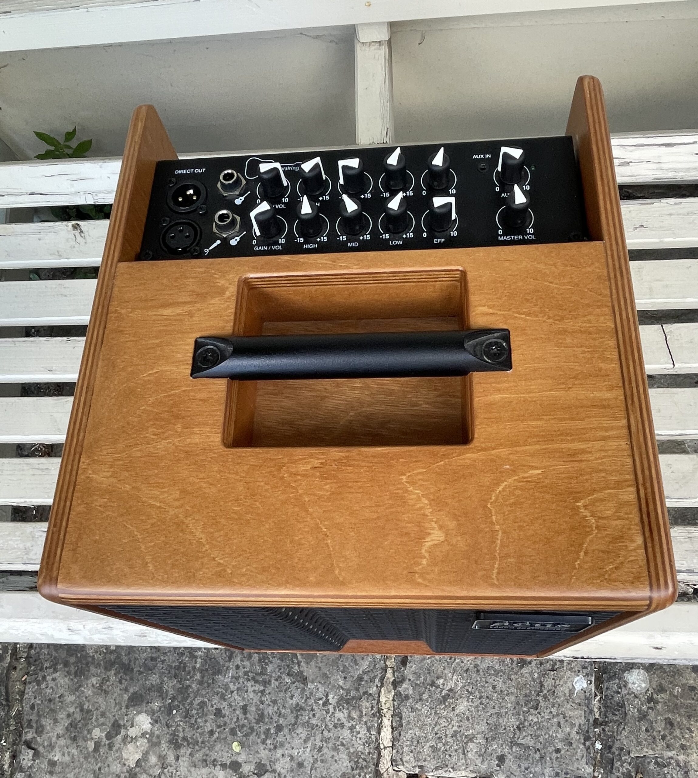 Acus One-5T Boutique Acoustic Guitar Amplifier, Wood - Image 6