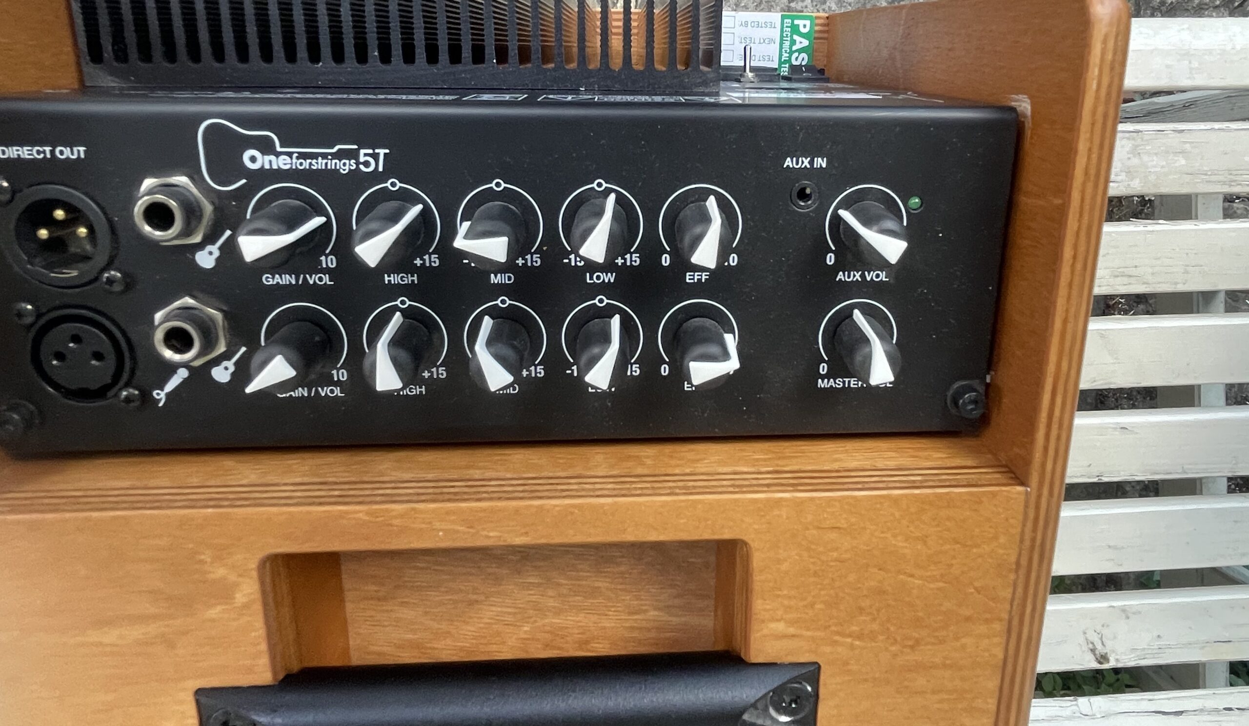 Acus One-5T Boutique Acoustic Guitar Amplifier, Wood - Image 7