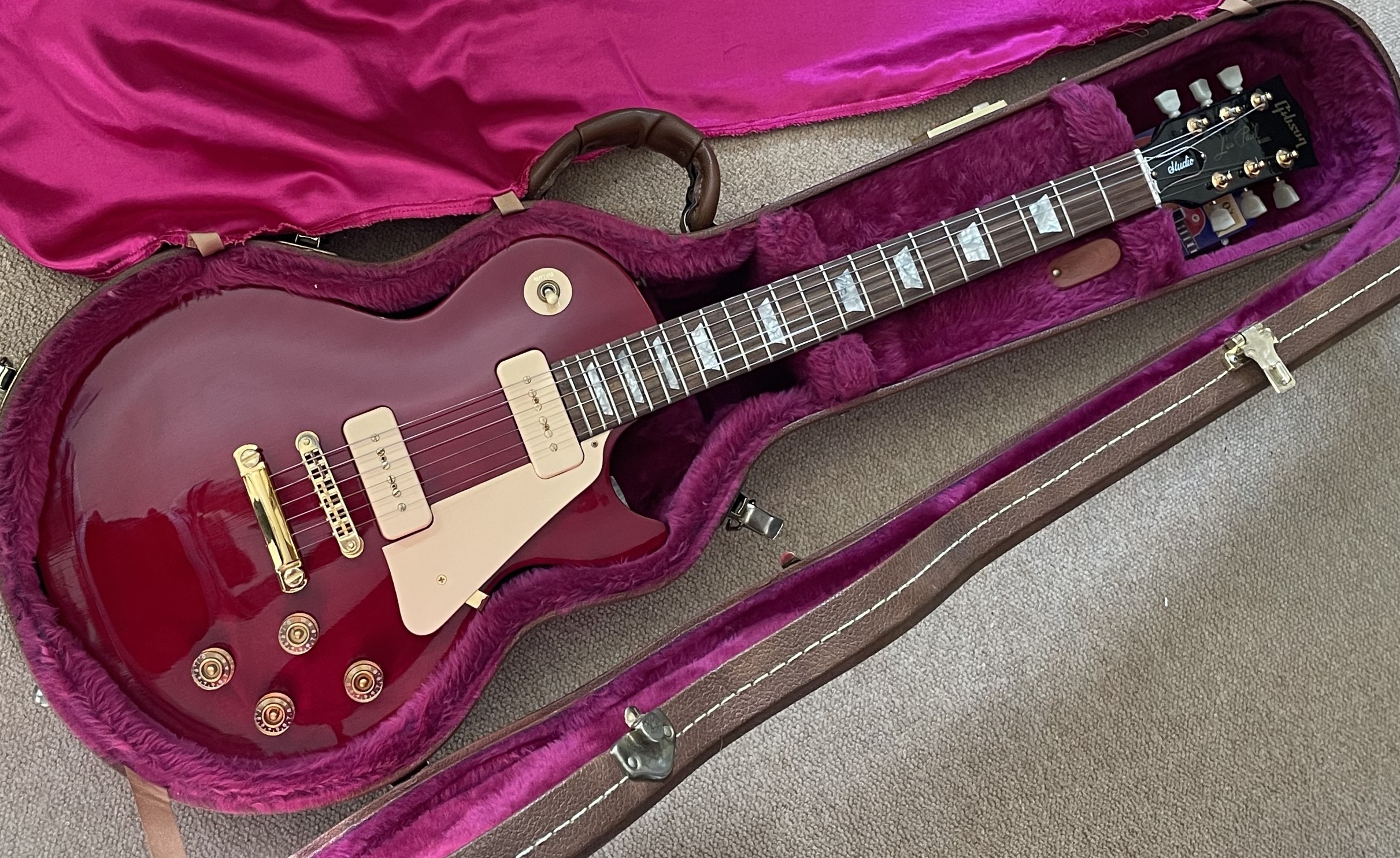Gibson USA Les Paul Studio Gem Series Ruby 1996