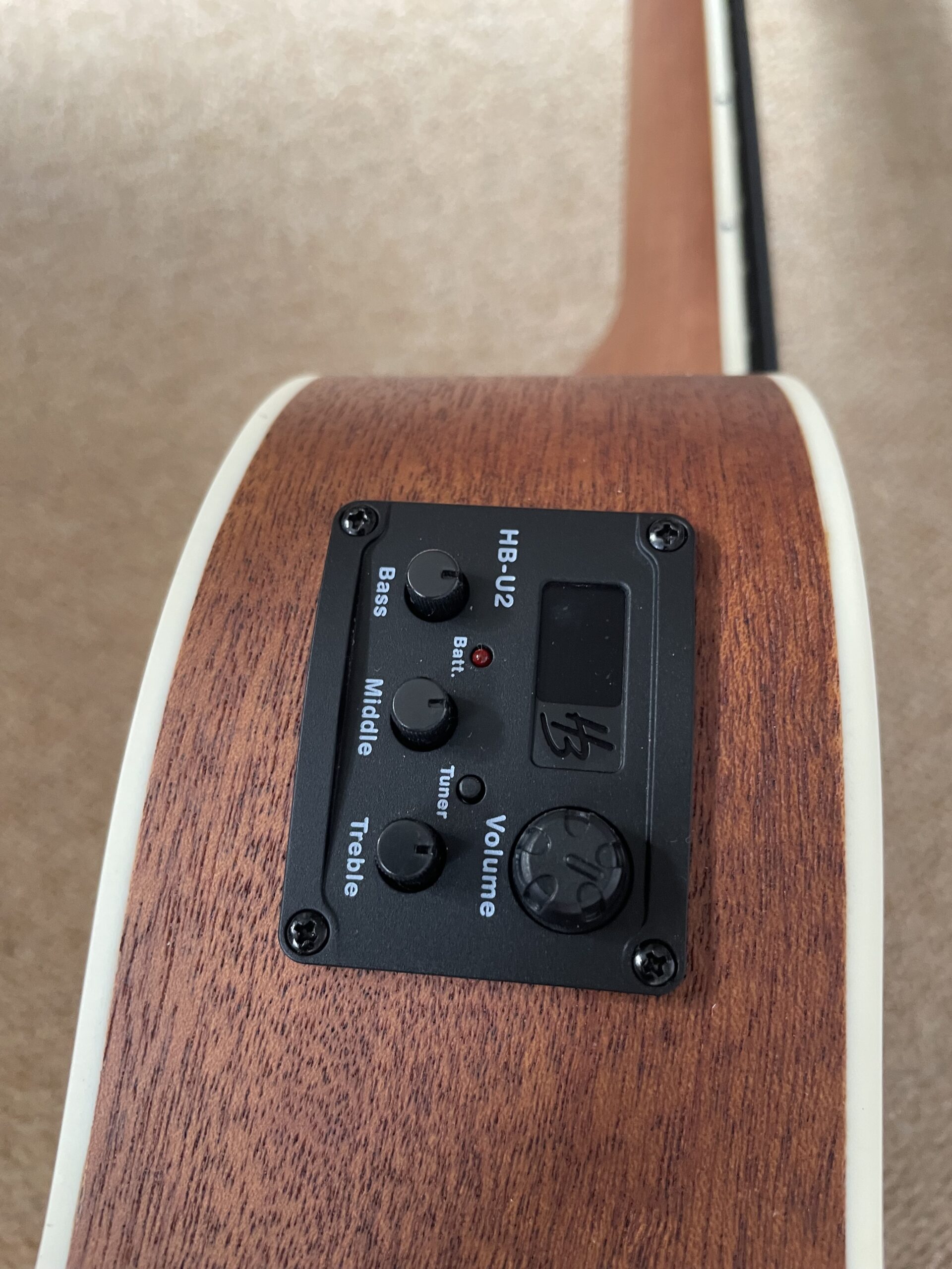 Harley Benton UkeBass Mahogany - Image 8