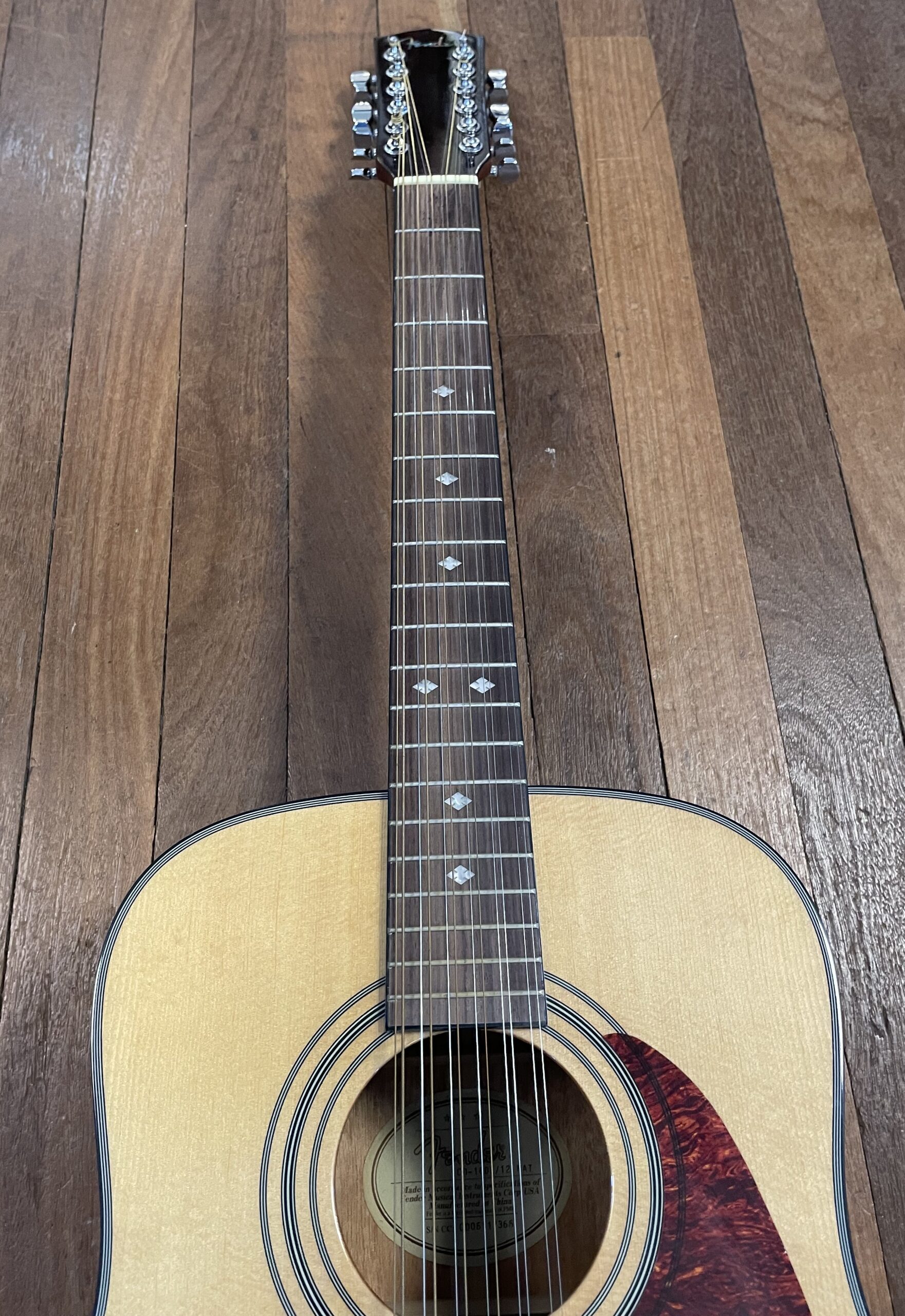 FENDER CD-160 E-12 ELECTRIC 12-STRING Natural - Image 5