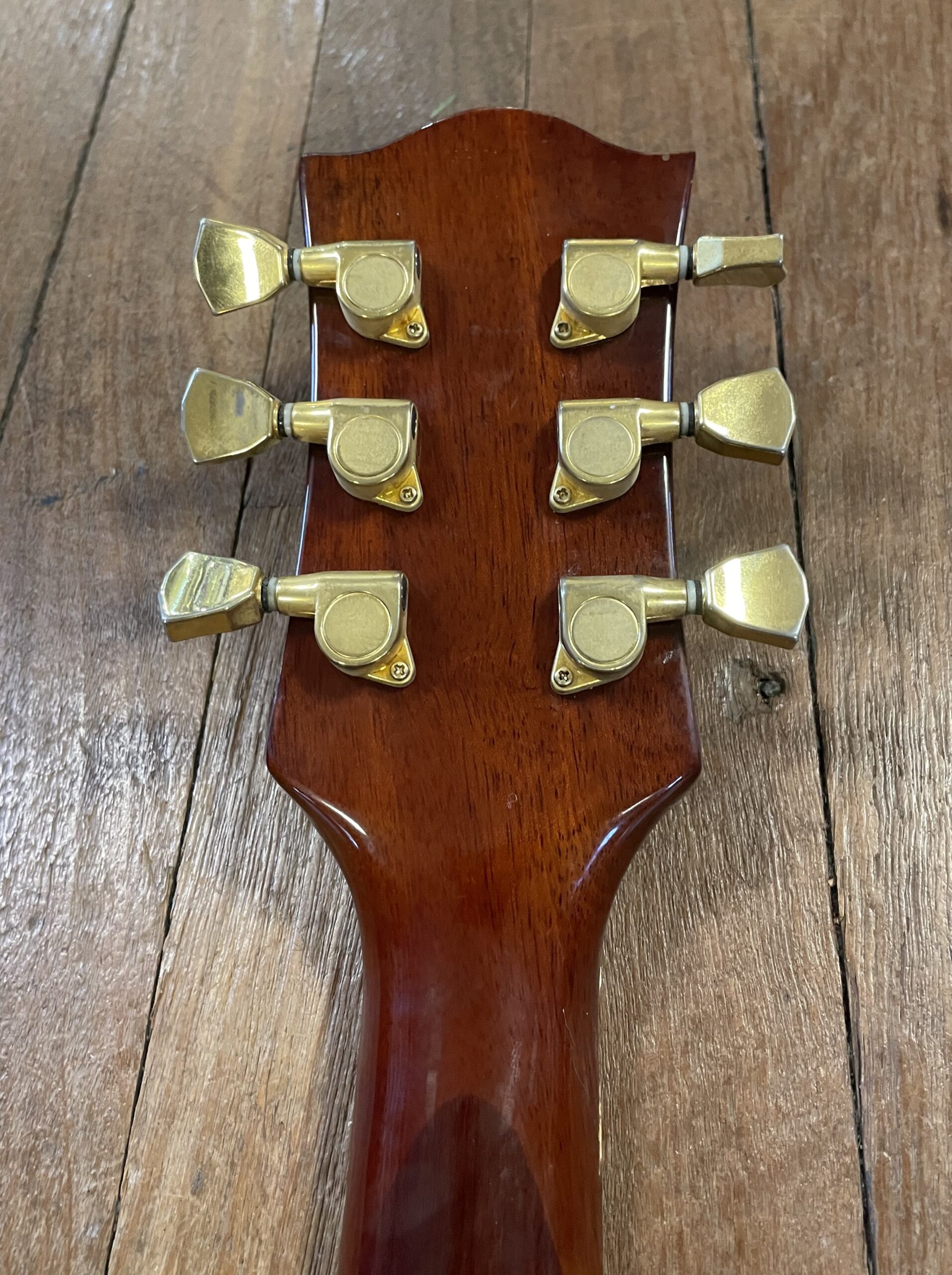 Westfield Left Handed Les Paul Electric Guitar Cherry Sunburst 1990’s - Image 7