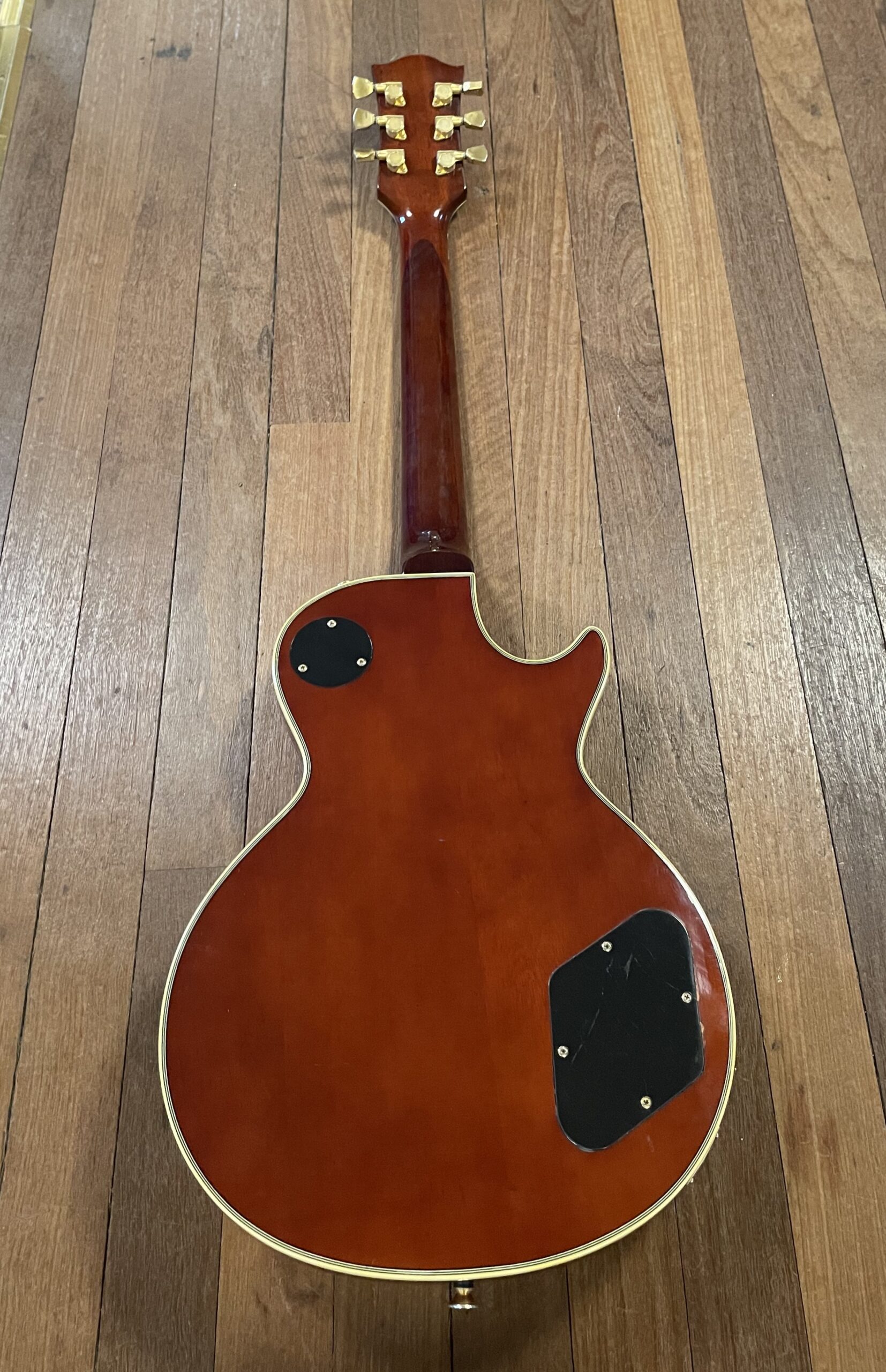 Westfield Left Handed Les Paul Electric Guitar Cherry Sunburst 1990’s - Image 9